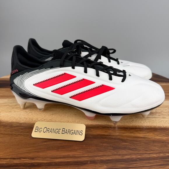 Adidas Copa Pure III Elite SG Men’s Size 7 Soccer Cleat White Style ID9057 New main image 6